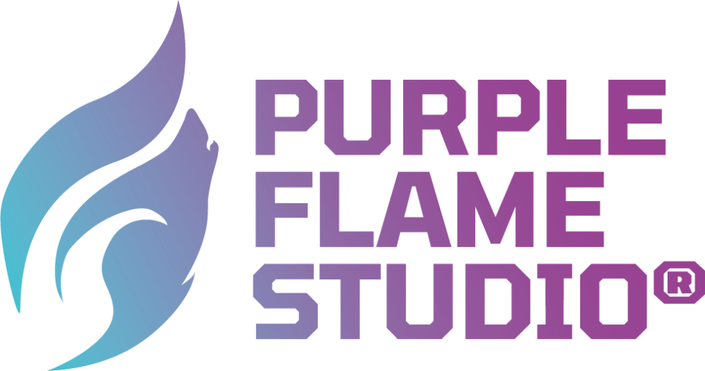 Purple Flame Studio logo
