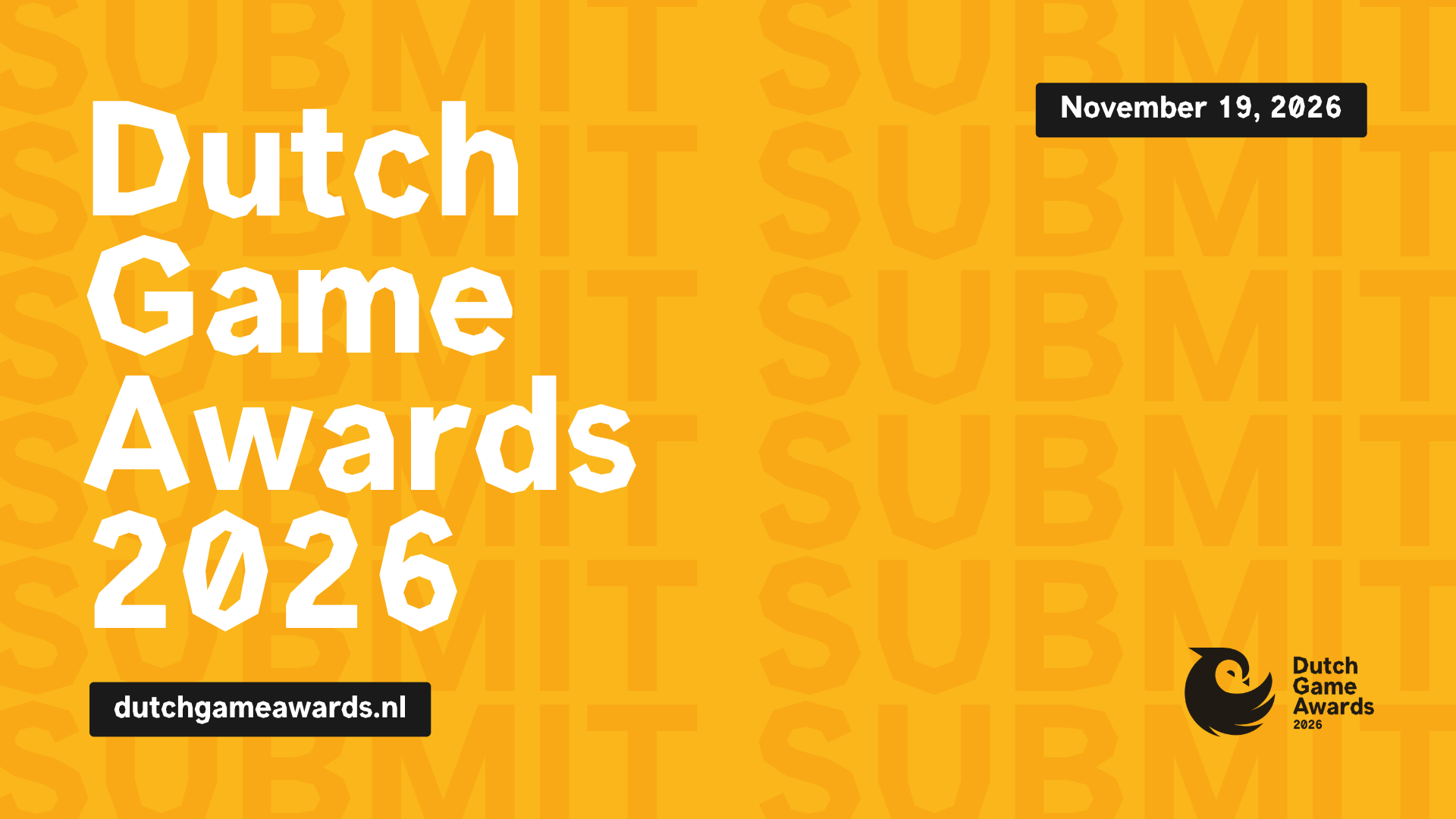 Dutch Game Awards 2026 logo
