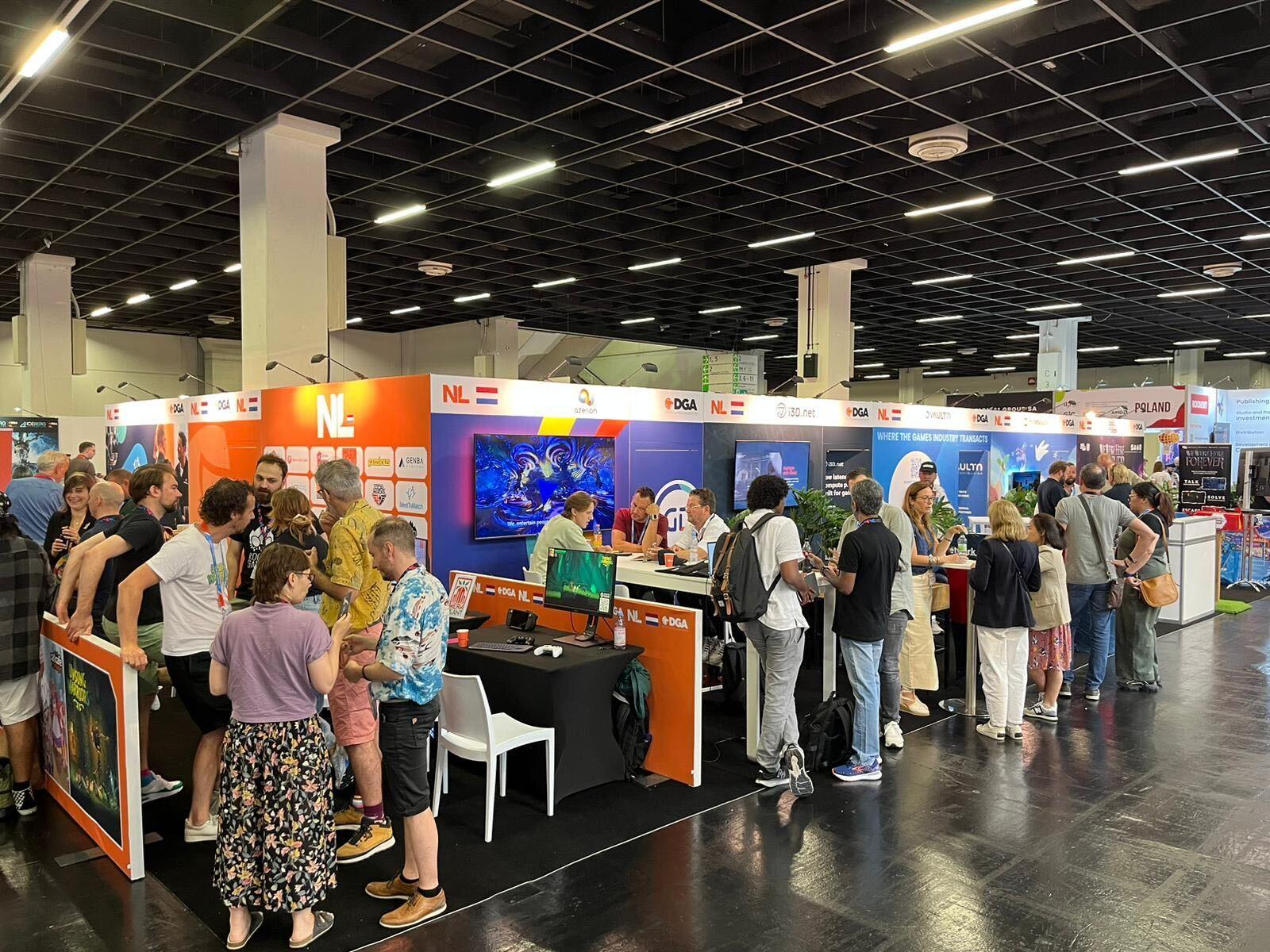 Netherlands Pavilion at Gamescom 2026 logo